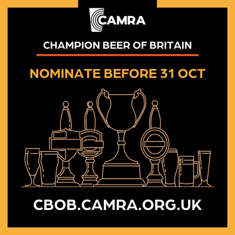 Champion Beer of Britain 2027 nominations open